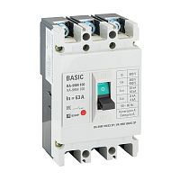 Выключатель автоматический ВА-99М 100/63А 3P 35кА с электромагнитным расцепителем PROxima | код  mccb99-100-63m-ma | EKF